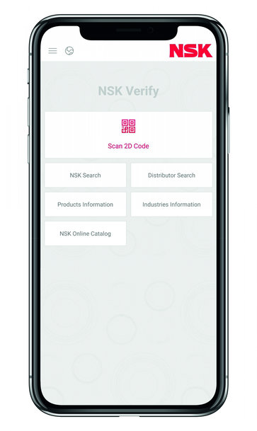 Vernieuwde Verify app van NSK nu ook voor industriële lagers